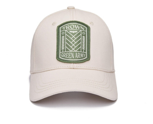 Gorra Cap Trown - Semi Flat - Green Army - Importada