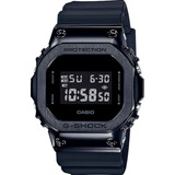 Relógio Casio G-shock Masculino Gm-5600b-1dr Cor Da Correia Preto Cor Do Bisel Preto Cor Do Fundo Preto