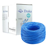 Cabo De Rede Cat5e Interno Azul 305m  Prysmian