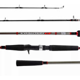 Vara Pesca Carretilha Evolution 20-50lb 2,1m Cabo Articulado