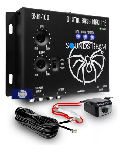Epicentro Soundstream Bx-100 Restaurador De Bajos C/control