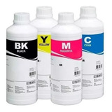 Litro Tinta Compatible Alta Calidad Dye Cymk 1 Litro