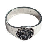 Anillo El Gran Sello Del Rey Salomon Plata 925 Talisman