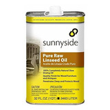 Sunnyside Corp 87332 Aceite De Linaza Puro