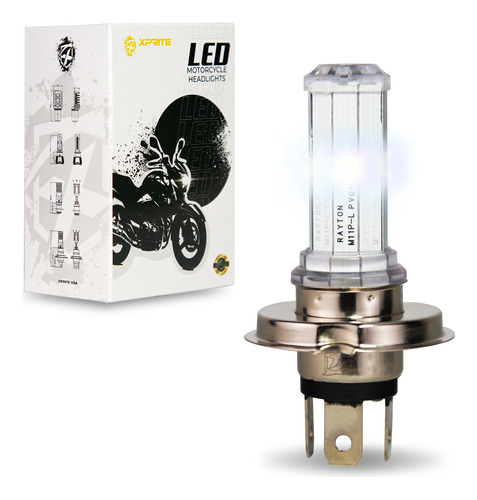 Kit De Led Foco Lupa Proyector H4  Para Moto Canbus Xprite