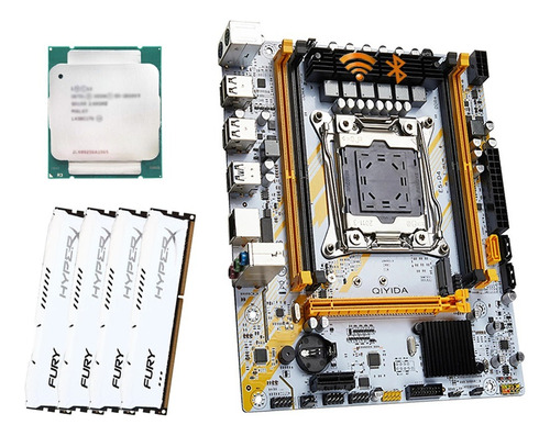 Kit Placa Mãe X99 + Xeon 2667 V4 + 64gb Ddr4 + Brindes