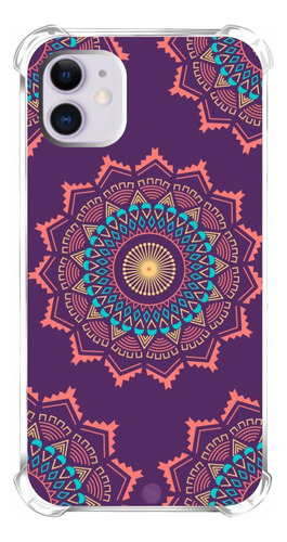 Capa Capinha De Celular Desenho Geometrico Mandala 004