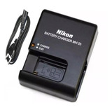 Cargador Mh 25 Logo Nikon Bateria En-el15 D7000 D800 D600