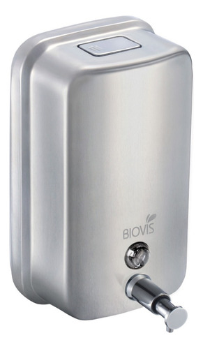 Dispenser Sabonete Liquido Inox Escovado 1300ml Biovis