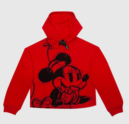 Poleron Minnie Mouse Disney Talla 16 Crop Top