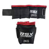 Polainas Rsx De 2kg Cu Ajustable Uso Rudo Pesas Correr Fit