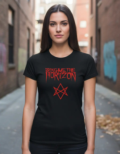 Playera Bring Me The Horizon Dama