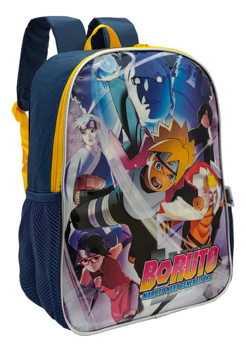 Mochila Costas Escolar Infantil Juvenil Naruto Boruto Lucxel