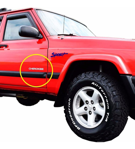 Calco Jeep Cherokee Puerta