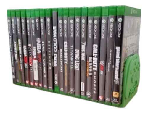 Case Suporte Jogos  Xbox Regulável Personalizado - 20 Jogos