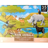 Puzzle Para Niños 35 Piezas Animales De La Selva