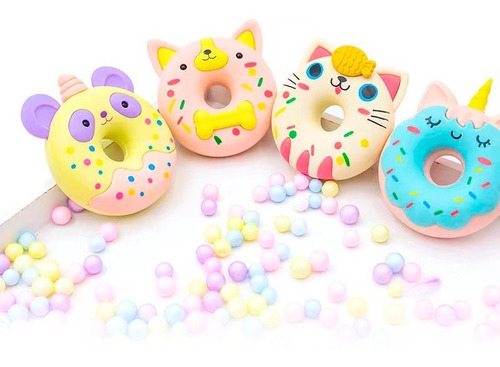 Goma De Borrar Diseño Donas Kawaii