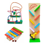 Kit De Brinquedos Pedagógicos Primeira Infância 