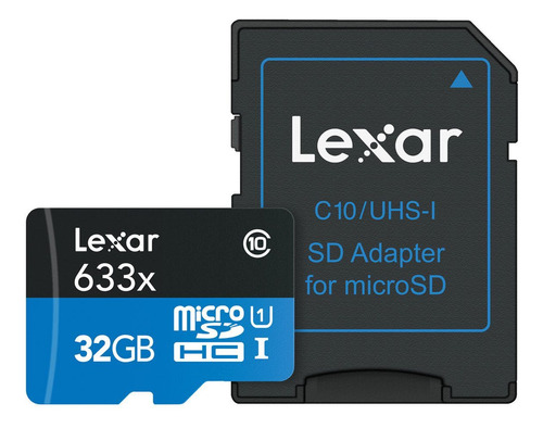 Cartão De Memória Lexar Micro Sdhc 32gb 100mb/s 633x