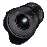 Lente Rokinon T1.9 Cine Ds As Ed Umc 20 Mm Para Sony E-mo...