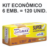 Kit 120 Absorventes Geriátrico Pós Parto Operatório Geriamax