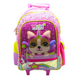 Mochila Carro 18  Simones Mushi Unicornio Jeg Si920