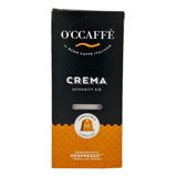 Occaffe Crema 10 Capsulas Compatibles Con Nespresso Aluminio