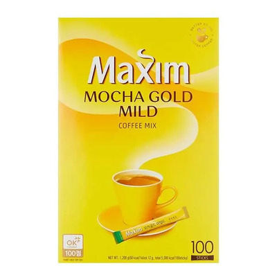 Café Soluble Maxim Mocha Gold Mild 100 Sobres 12g Coreano | Envío gratis