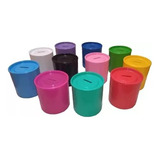 Alcancias Plastica Colores Ideal Souvenir Cumpleaños X40 U