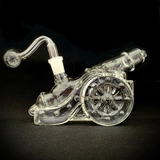 Hidropipe Médio Vidro Canhão Domeless Luxo Cultura Dab Bong