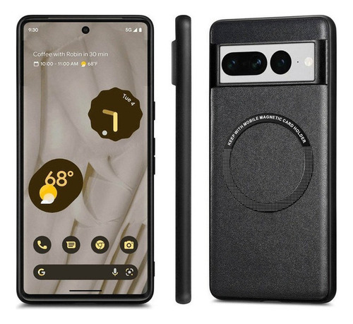 Funda Magnética De Cuero Para Google Pixel 7