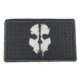 Patch Ghost Bordado - Ponto Militar