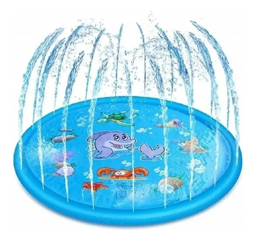 Alfombra De Agua Para Niños Bebes Juegos Infantil Oferta 1mt