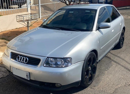 A3 1.8 MANUAL  2003 /2003 PRATA COMPLETO COURO CONFIRA 