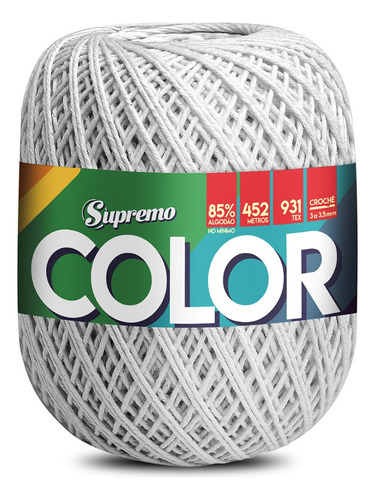 Barbante Color Supremo 452m 400g - Escolha A Cor