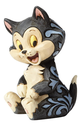 Disney Tradiciones Por Jim Shore Pinocho Figaro Gato Mi...