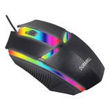 Mouse Gamer Barato Usb Pc Notebook Rgb Ergonômico Nf