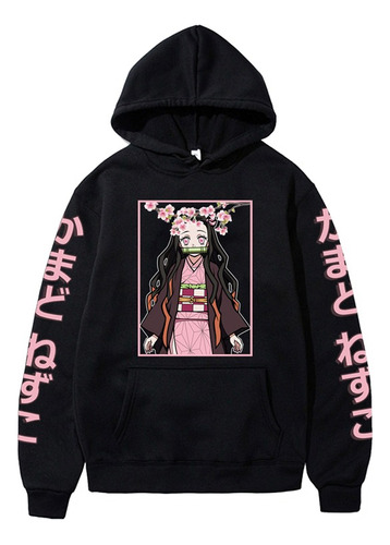 Moletom Blusa Demon Slayer Nezuko Kamado Anime