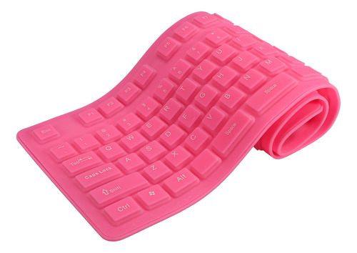 Teclado Flexible Plegable Usb 108 Teclas A Prueba De Agua A