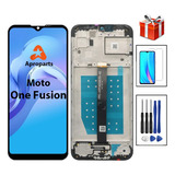 Pantalla Lcd Compatible Con Motorola One Fusion Con Marco