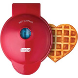Máquina De Waffles Dash, Corazón Rojo, V 110