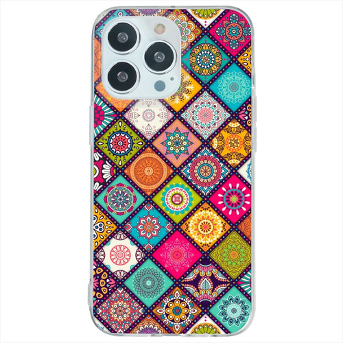 Funda Para iPhone Antigolpes Mandalas