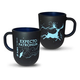 Caneca De Vidro Mundo Harry Potter | Colorido | Harry Potter Cor Azul-escuro Expectro Patronum Always