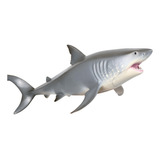 Tiburon Blanco. 26.5 Cms. Carcharodon. Shark Model. Hrdelao.