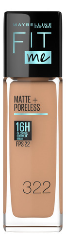 Base De Maquillaje Fit Me Matte Maybelline