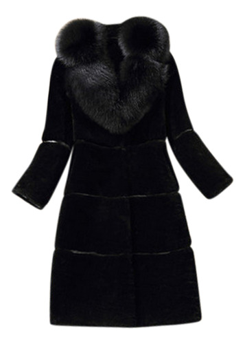 Abrigo Sintético R Coats Para Mujer, Elegante, Grueso Y Cáli