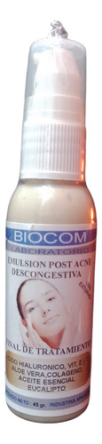 Emulsión Post Acné Y Rosácea Descongestiva 45gr Biocom