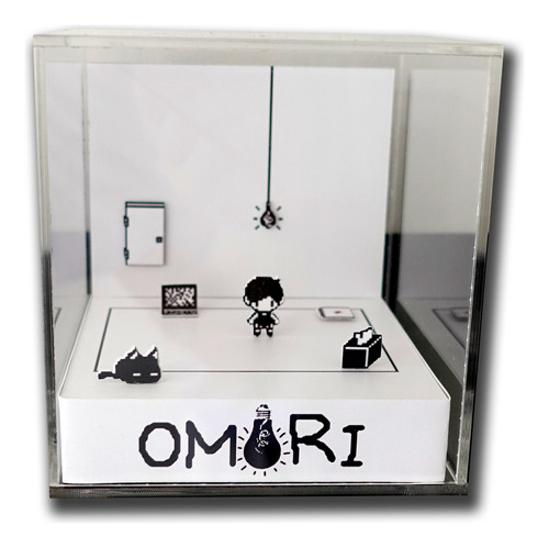 Omori Cubo Acrílico Diorama