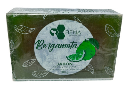 3 Jabón Bergamota Concentrado Premium 100gr