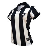Camisa Botafogo Feminina Personalizada Retro 1962 Oficial